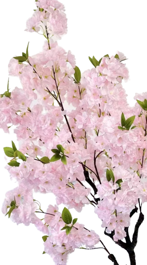 Kunst Kersenbloesem boom 125 cm - Lichtroze