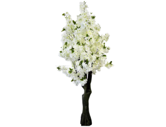 Kunst bloesemboom Madelief 170 cm - Wit - Groot