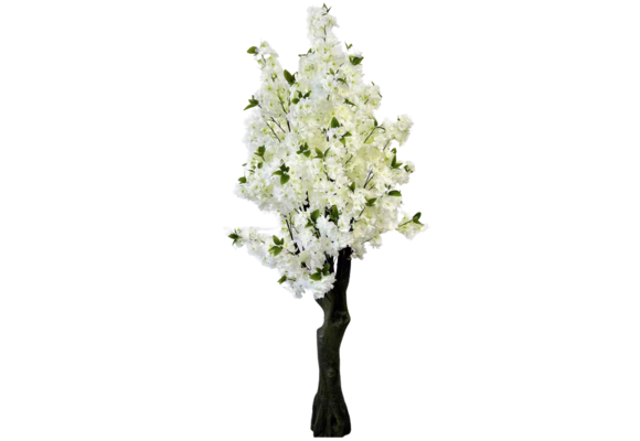 Kunst bloesemboom Madelief 170 cm - Wit - Groot