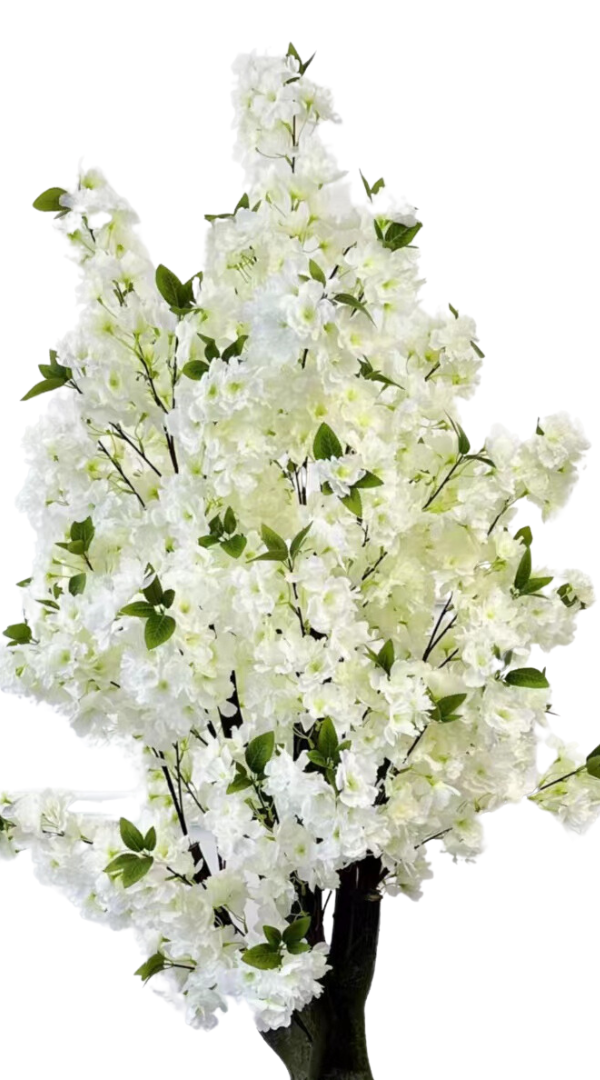 Kunst bloesemboom Madelief 170 cm - Wit - Groot