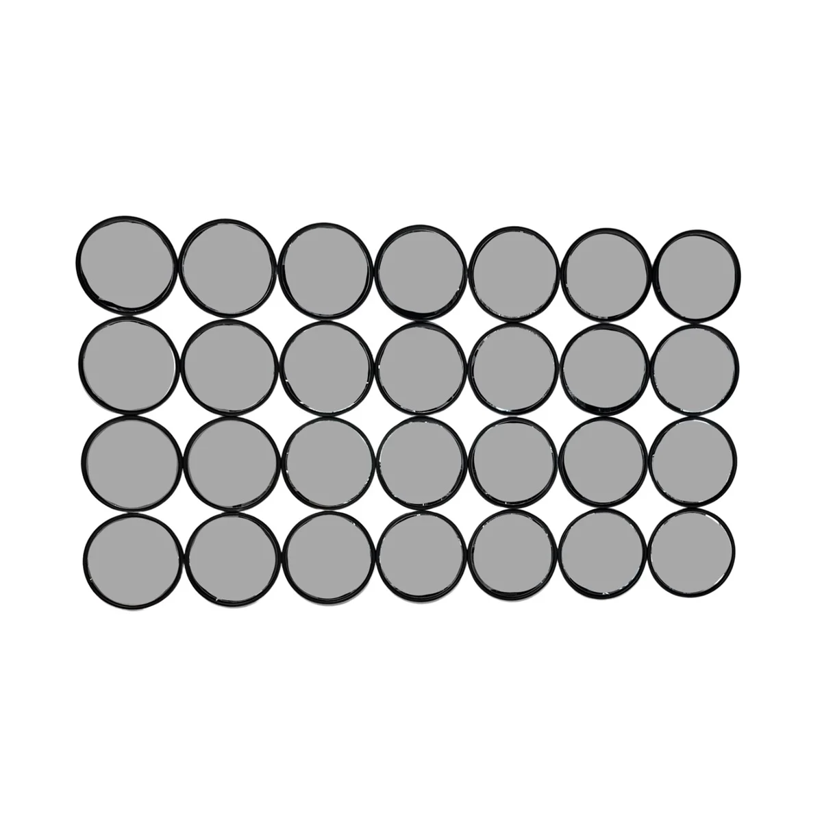 Spiegel Black Circles - 155 x 90 cm