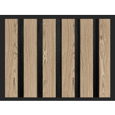 Akupanel | 60x60 Akoestische Wandpaneel Walnoot