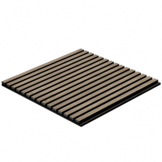 Akupanel | 60x60 Akoestische Wandpaneel Walnoot