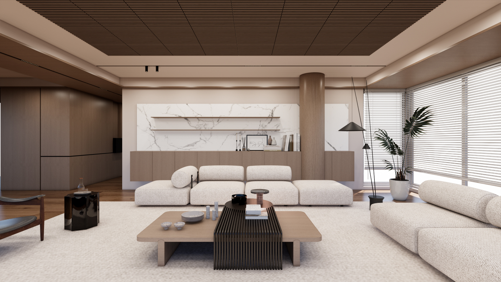 Akupanel | 60x60 Akoestische Wandpaneel Walnoot