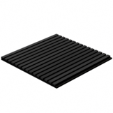 Akupanel | 60x60 cm Akoestische Wandpaneel Zwart Eiken