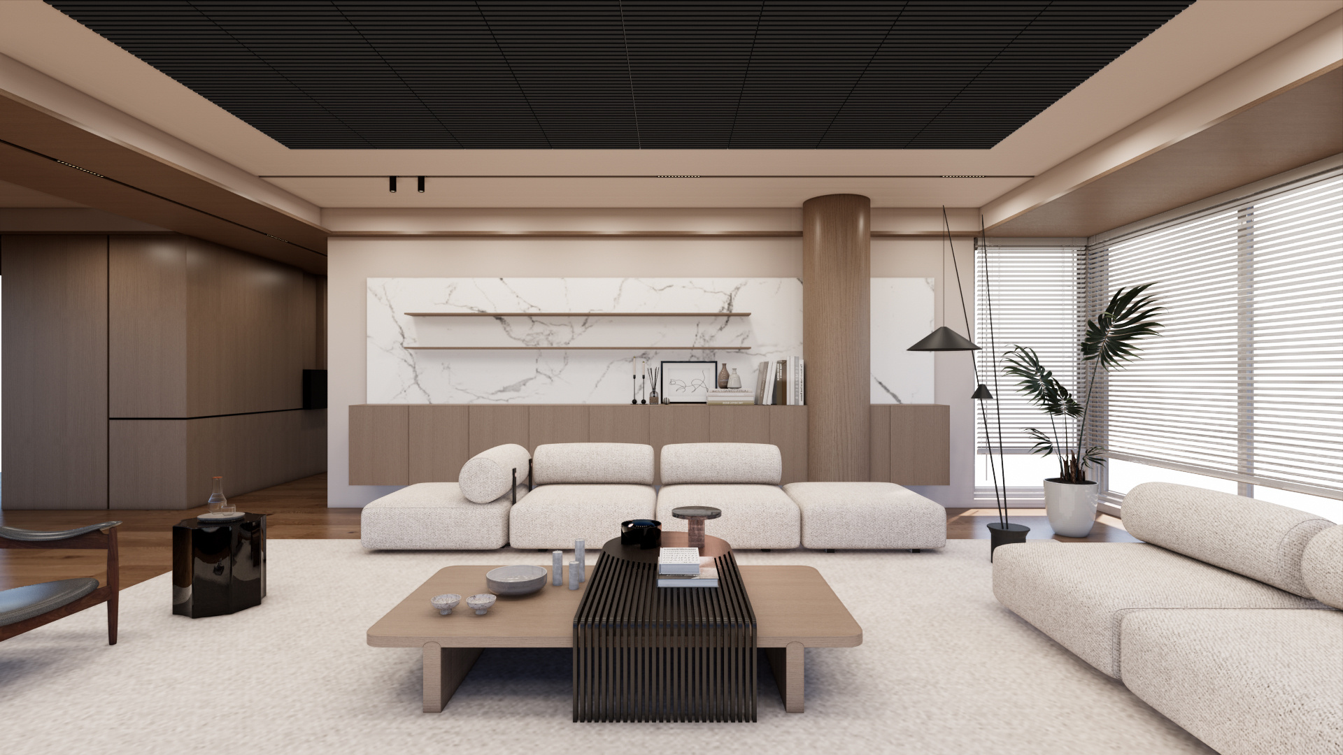 Akupanel | 60x60 cm Akoestische Wandpaneel Zwart Eiken