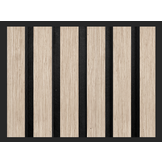 Akupanel | 60x60 Akoestische Wandpaneel Midden Eiken