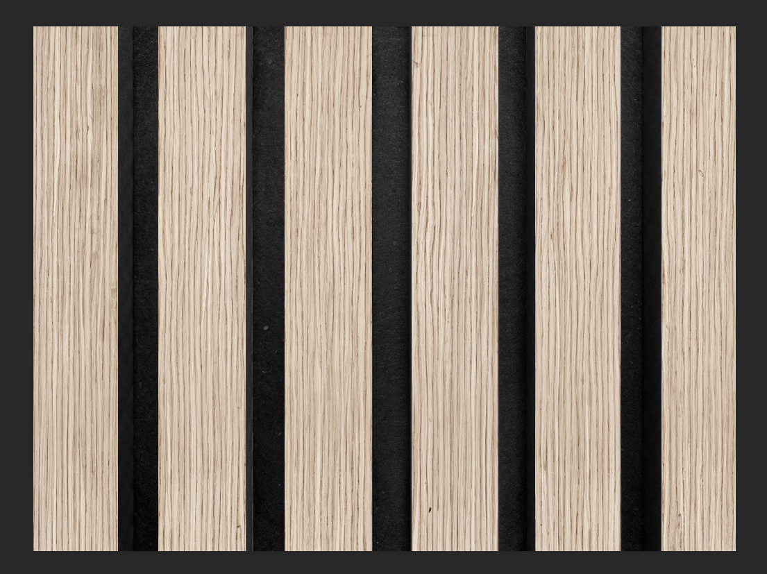 Akupanel | 60x60 Akoestische Wandpaneel Midden Eiken