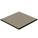 Akupanel | 60x60 Akoestische Wandpaneel Midden Eiken