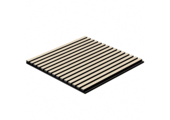 Akupanel | 60x60 Akoestische Wandpaneel Midden Eiken