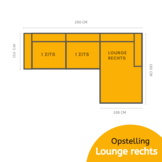 Bank Inova Champagne kleur - Pocketvering