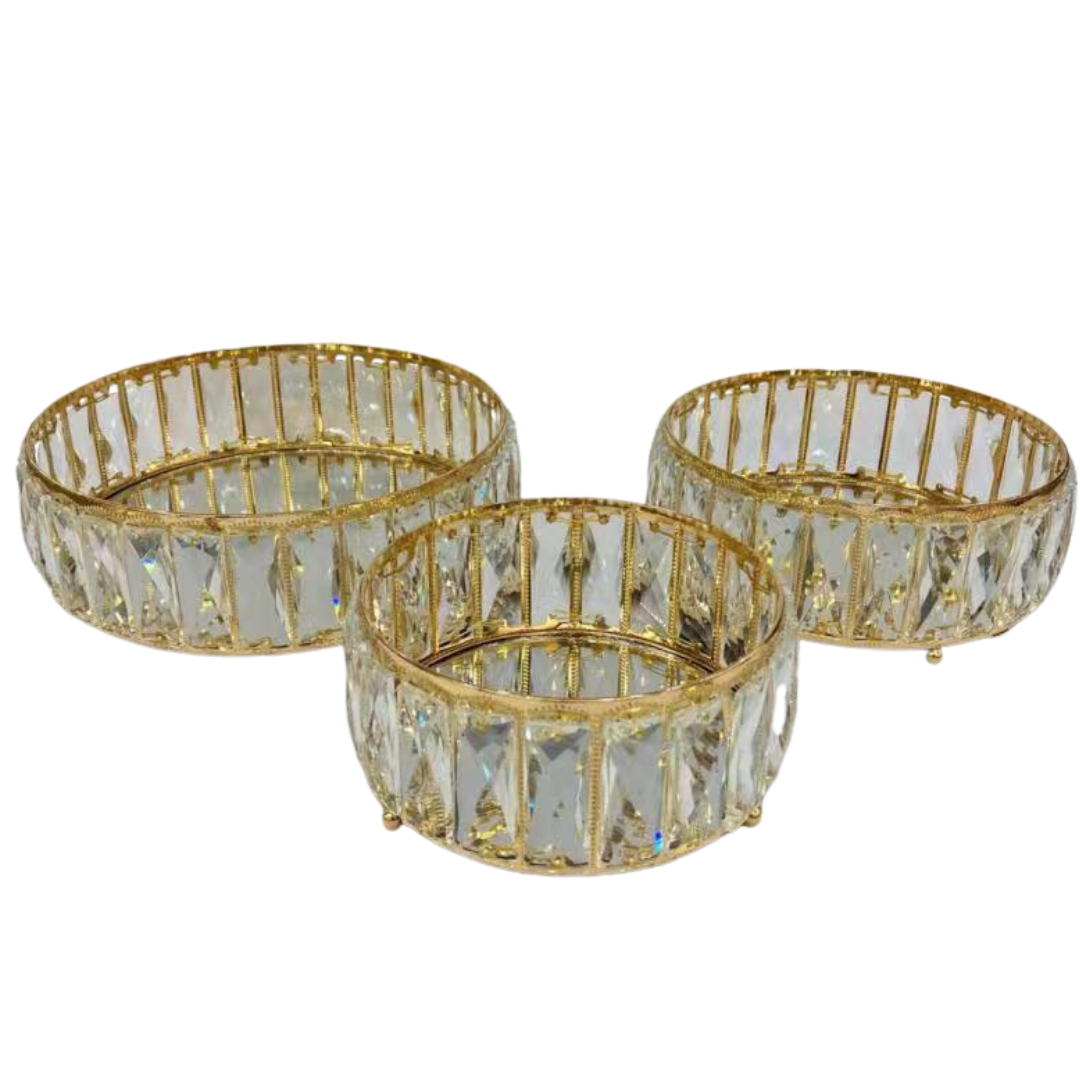 Florence Grace Decoratie schaal 3-set