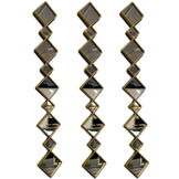 Spiegel Hinton - Muur decoratie - 3 set - Goud