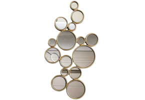 Spiegel Rondo - Goud