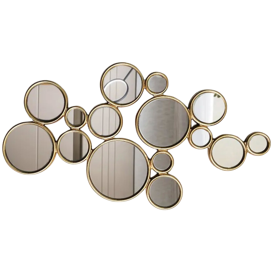 Spiegel Rondo - Goud