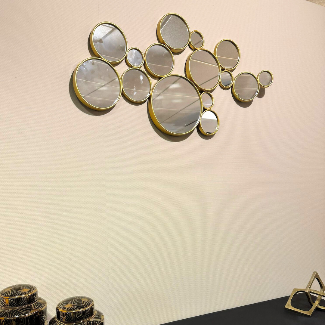 Spiegel Rondo - Goud