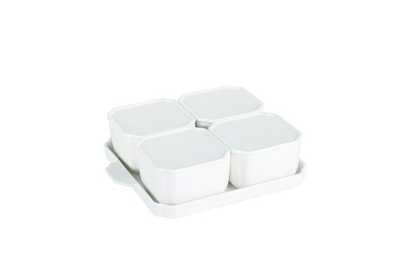 Bricard Roche Ontbijtset - 9 delig - Porselein