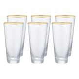 Longdrinkglazen Bubbles - 230 ml - set van 6