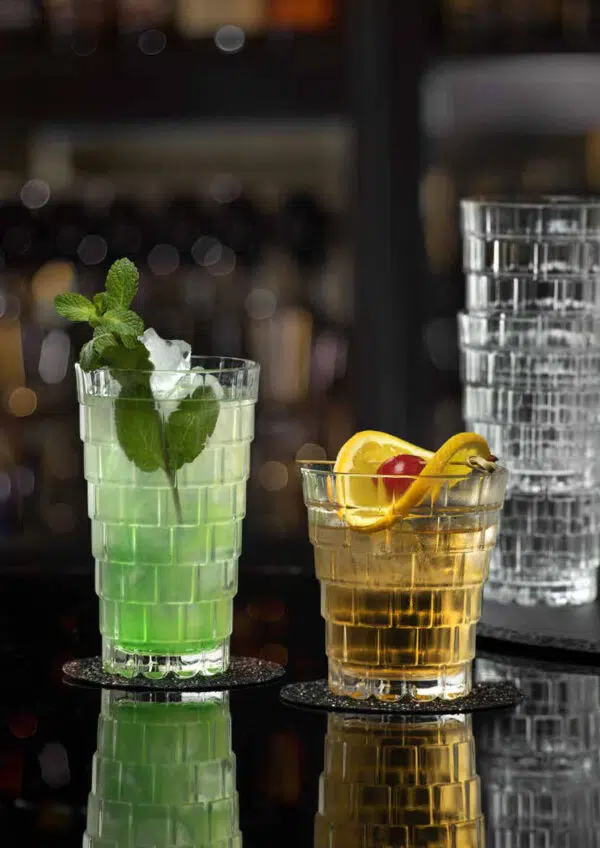 Longdrinkglazen Crystal - 390 ml - set van 6