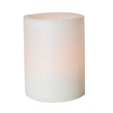 Luxe Windlicht op pilaar Zwart - 130 cm