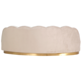 Zitbank Amore - Taupe  / goud - Quartz 903