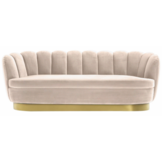 Zitbank Luvv - Taupe  / goud - Quartz 903