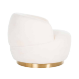 Fauteuil Maysa - Teddy Wit (Himalaya 900)