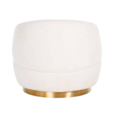 Fauteuil Maysa - Teddy Wit (Himalaya 900)