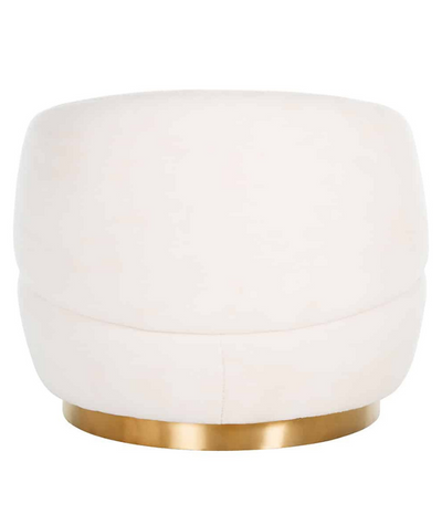 Fauteuil Maysa - Teddy Wit (Himalaya 900)