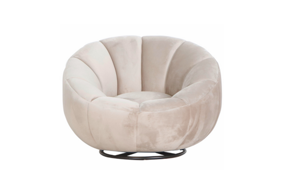Draaifauteuil Giulia - Taupe