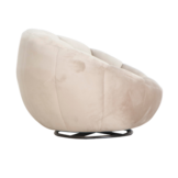 Draaifauteuil Giulia - Taupe - Quartz 903