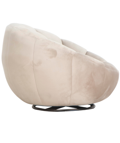 Draaifauteuil Giulia - Taupe - Quartz 903