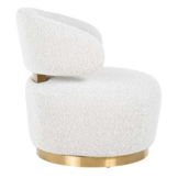 Fauteuil Jaeda - Bouclé Wit - Copenhagen 900