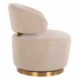 Fauteuil Jaeda - Teddy zandkleur - Himalaya 902