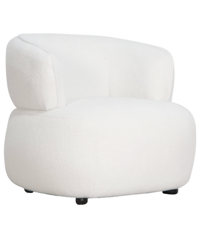 Salerno Fauteuil - Teddy wit (Himalaya 900)