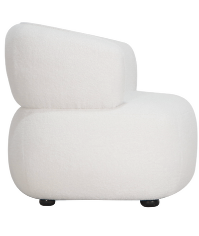 Salerno Fauteuil - Teddy wit (Himalaya 900)
