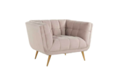 Fauteuil Seattle - Taupe  | Goud