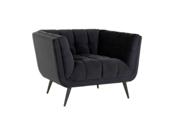 Fauteuil Seattle - Zwart