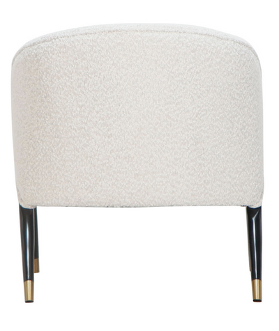 Fauteuil Fiore Wit - Zwart - Design - Copenhagen 900