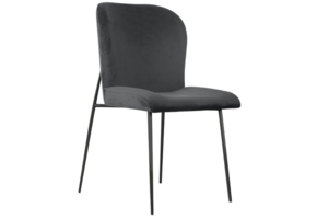 Eetkamerstoel Rosa - zwart/zwart