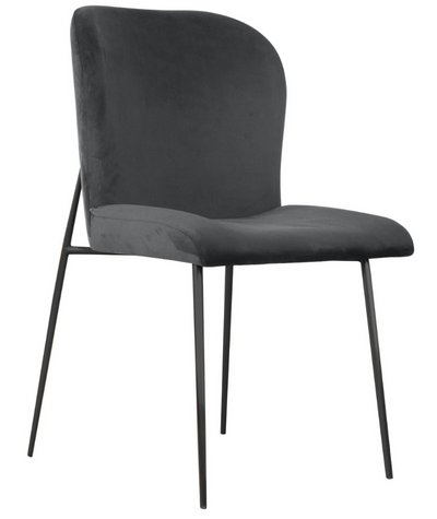 Eetkamerstoel Rosa - zwart/zwart - Quartz 800