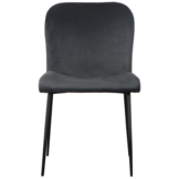 Eetkamerstoel Rosa - zwart/zwart - Quartz 800