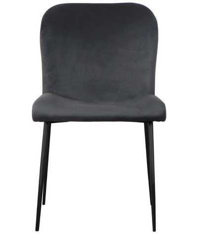 Eetkamerstoel Rosa - zwart/zwart - Quartz 800