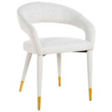 Eetkamerstoel Giulio Bouclé Wit - Copenhagen 900