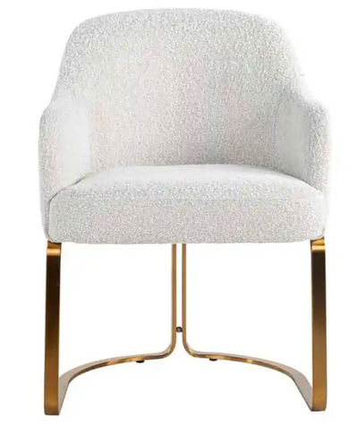 Eetkamerstoel Lorèn Bouclé Wit - Copenhagen 900