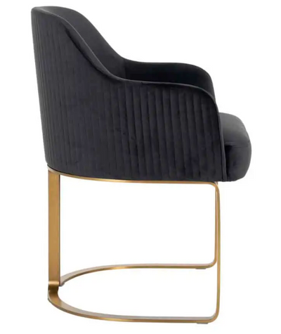 Eetkamerstoel Lorèn Zwart - Quartz 800