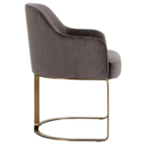 Eetkamerstoel Lorèn Stone grijs - Quartz 101