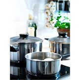 Roestvrijstalen pannenset 5-delig - Kookpan - Steelpan - Sauspan