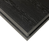 Salontafel Blackwood Zwart Eiken Fineer | Rechthoekig