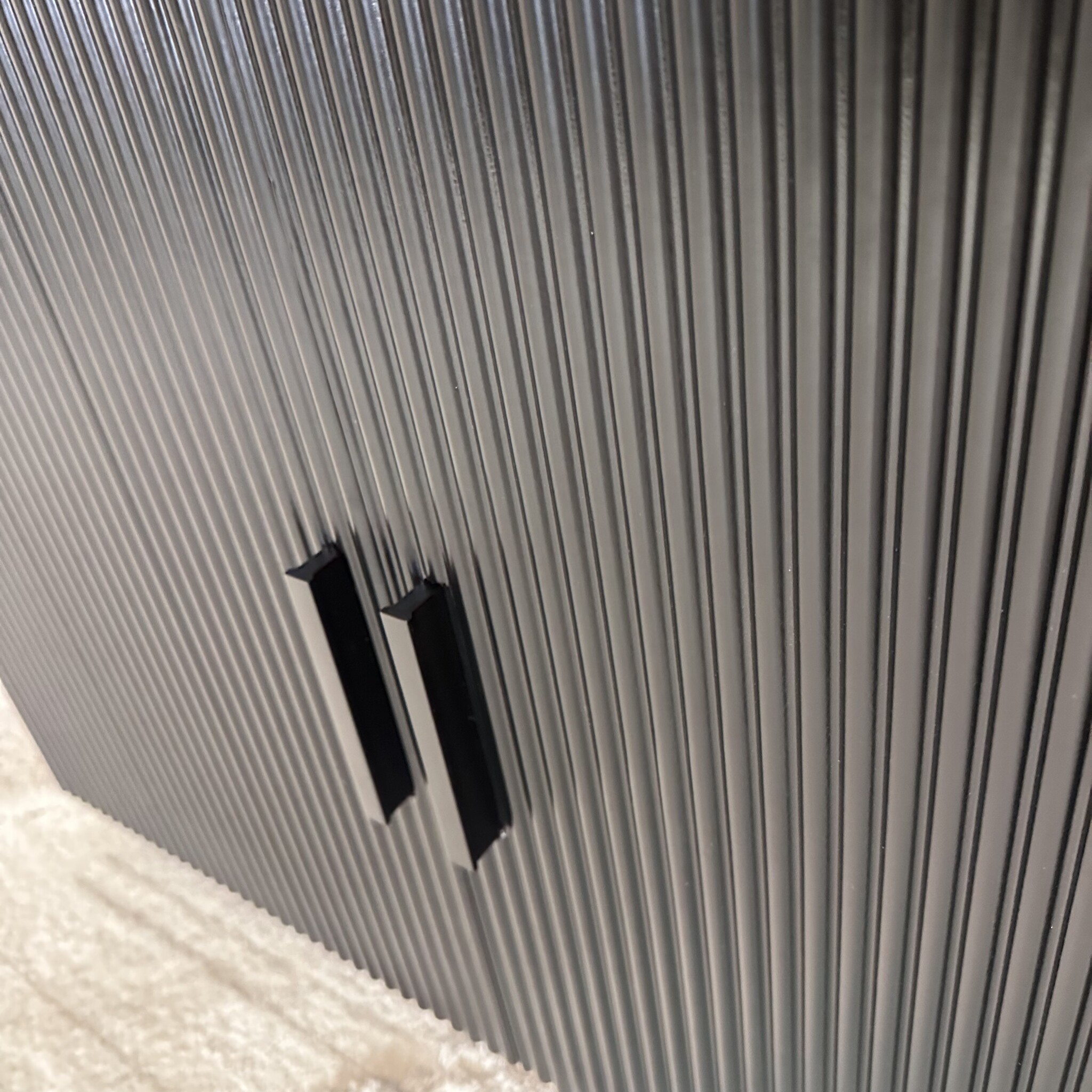 Tv-meubel Woodville | Zwart Eiken Fineer - 160 x 40 cm